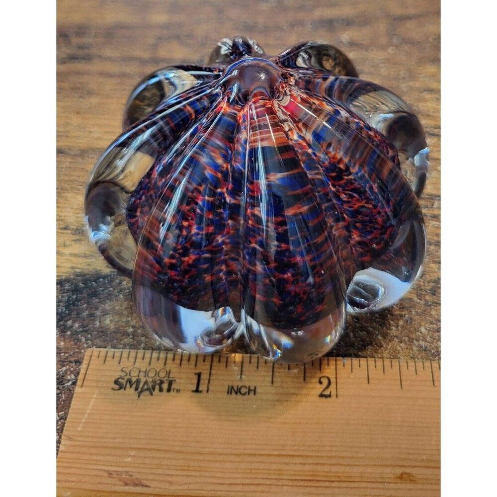 Prestige Art Glass 2002 Multicolor Paperweight